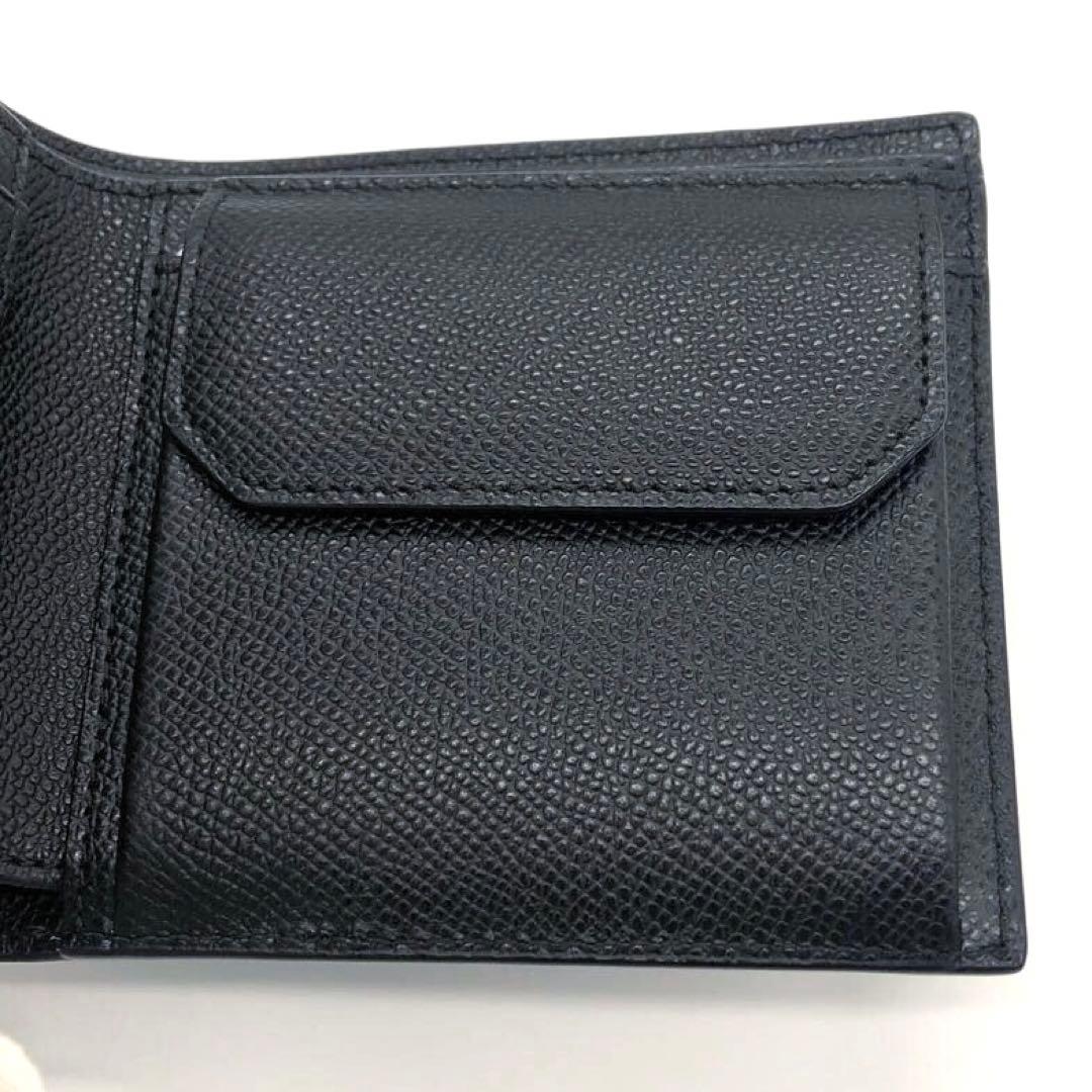 未使用✨バリー レザー 二つ折り財布 ブラック
