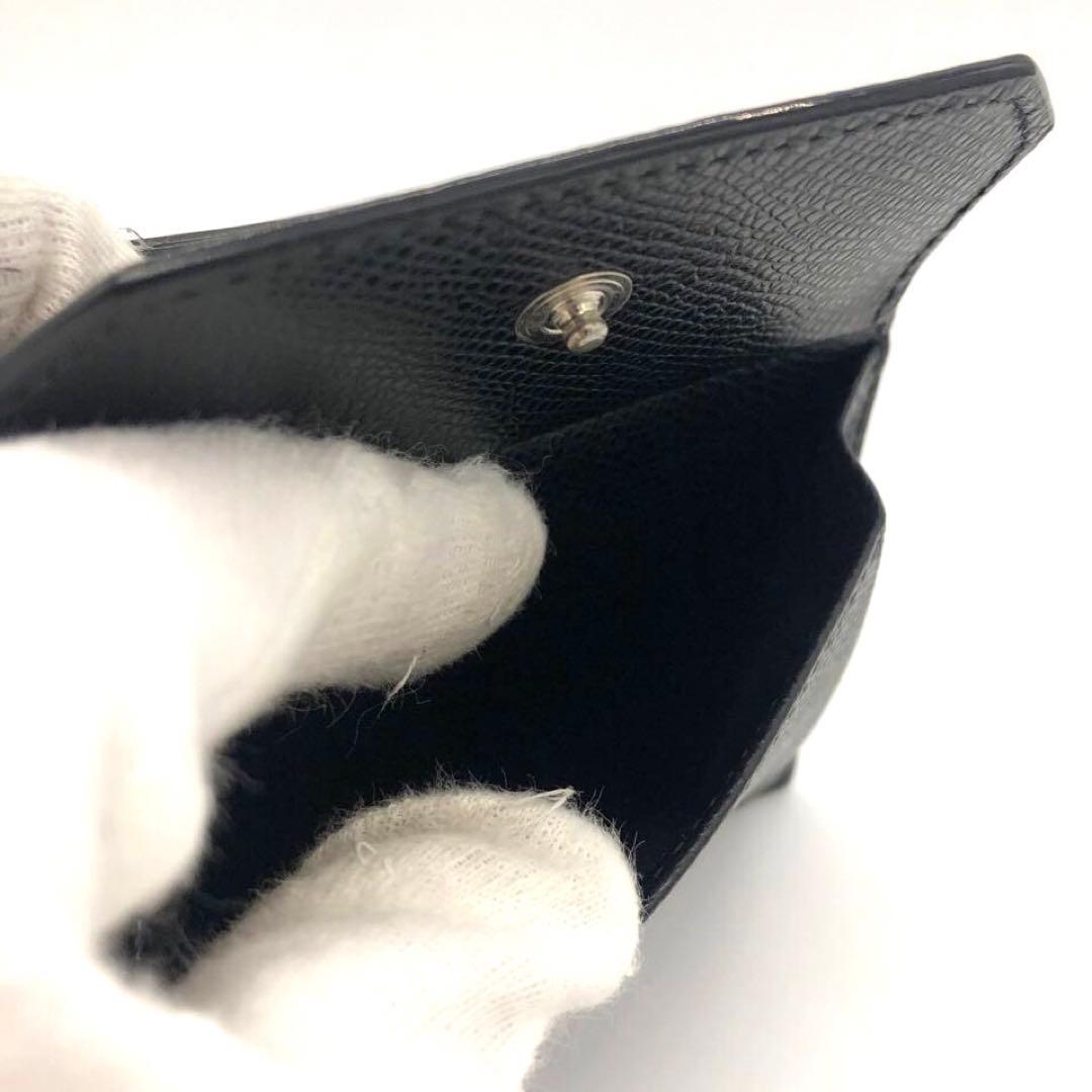 未使用✨バリー レザー 二つ折り財布 ブラック