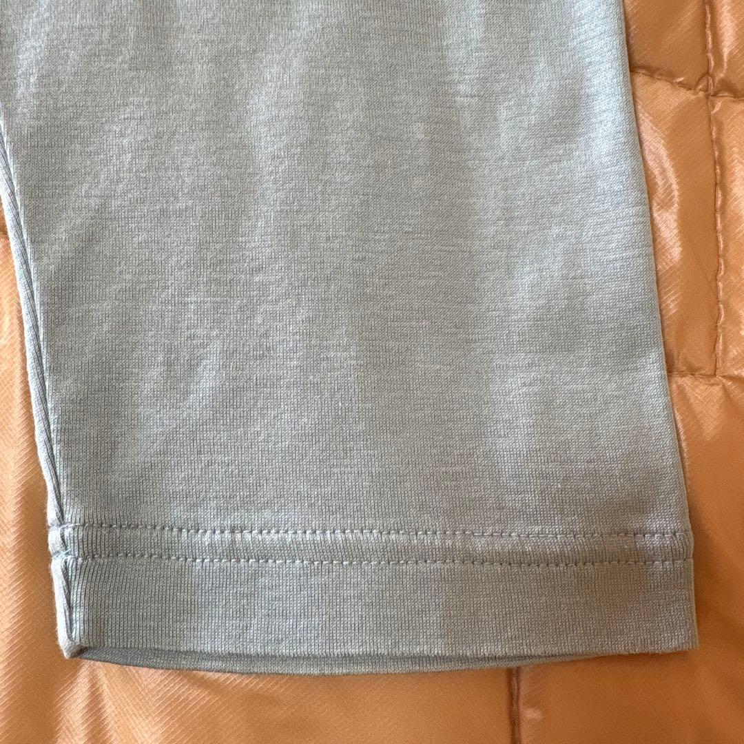 【未使用に近い】✨薄いブルー地にユニークな柄で長袖チュニック綿100%❣️