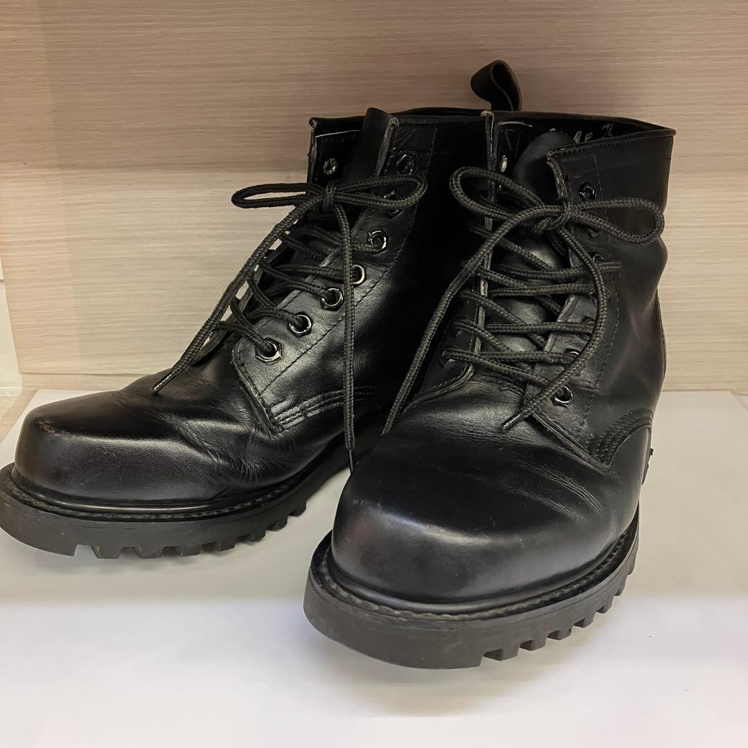 中国人民解放軍　編み上げブーツ 25-26cm
