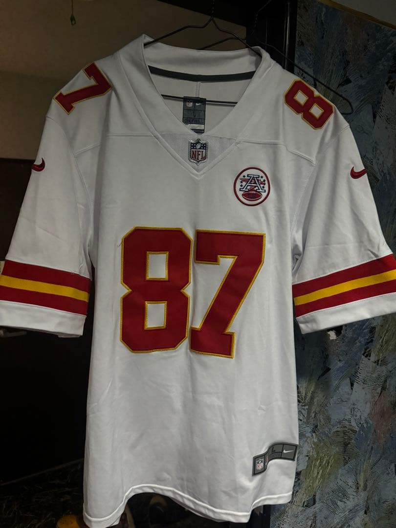 Kansas City Chiefs KELCE 87 ユニフォーム