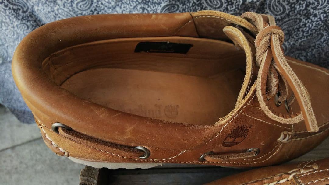 【東山】Timberlandティンバーランドデッキシューズ7W25cm