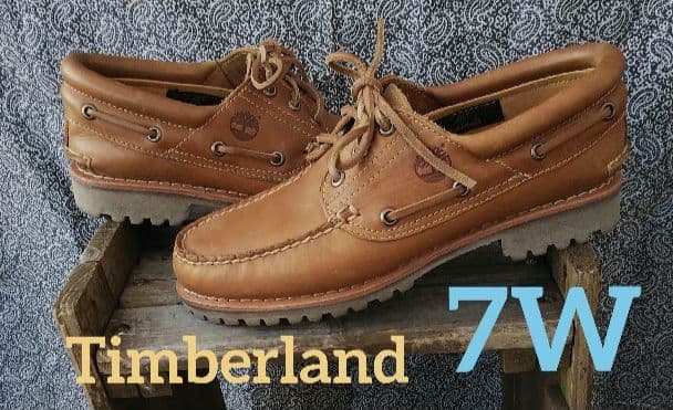 【東山】Timberlandティンバーランドデッキシューズ7W25cm