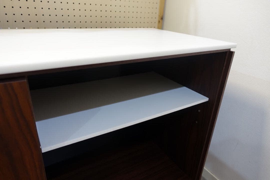 CIBONE シェルフ　サイドボード　人工大理石　マガジンラック