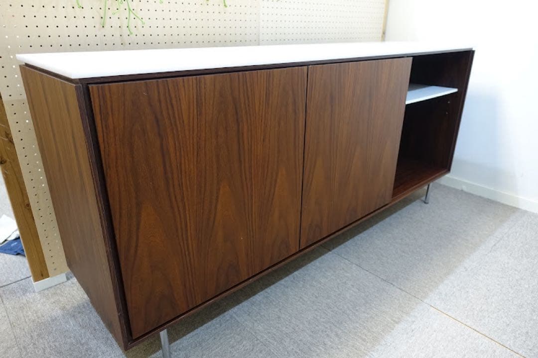 CIBONE シェルフ　サイドボード　人工大理石　マガジンラック