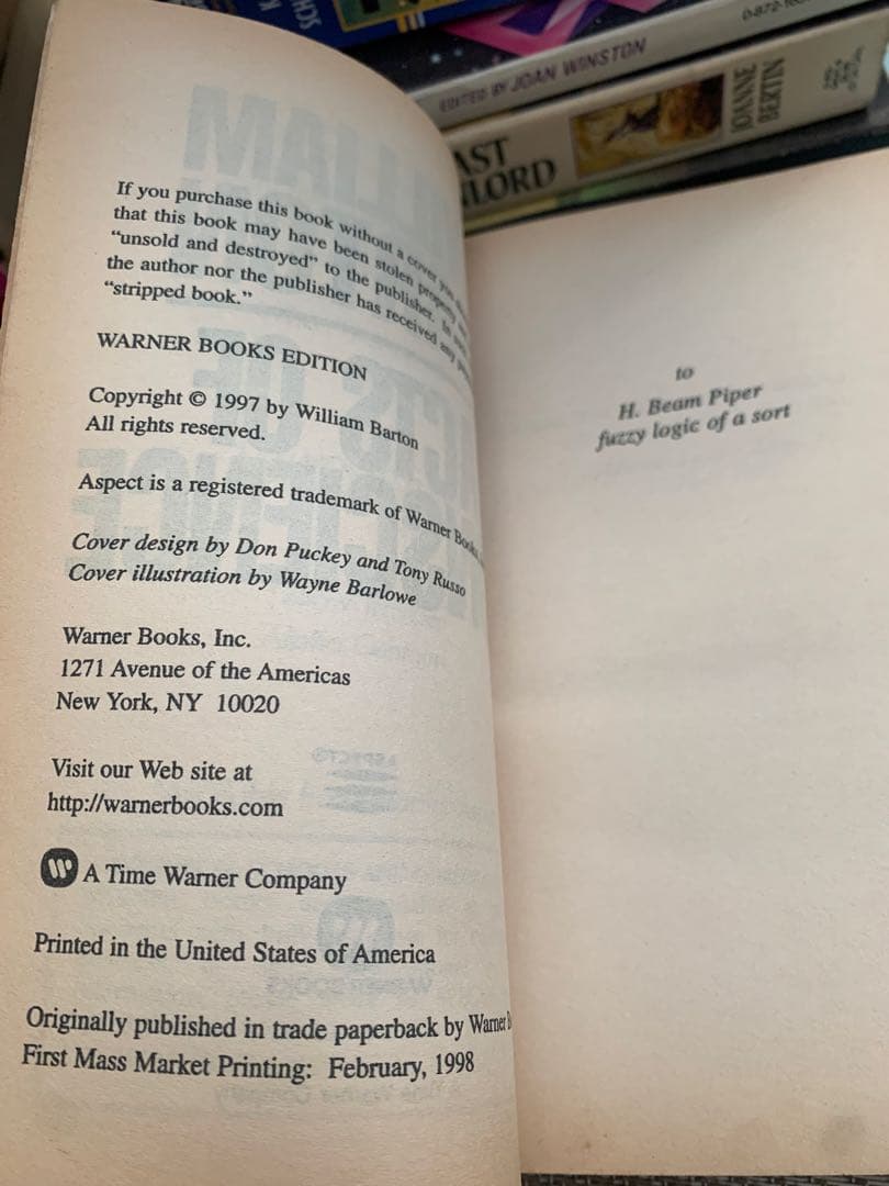 希少　William Barton Acts of Conscience