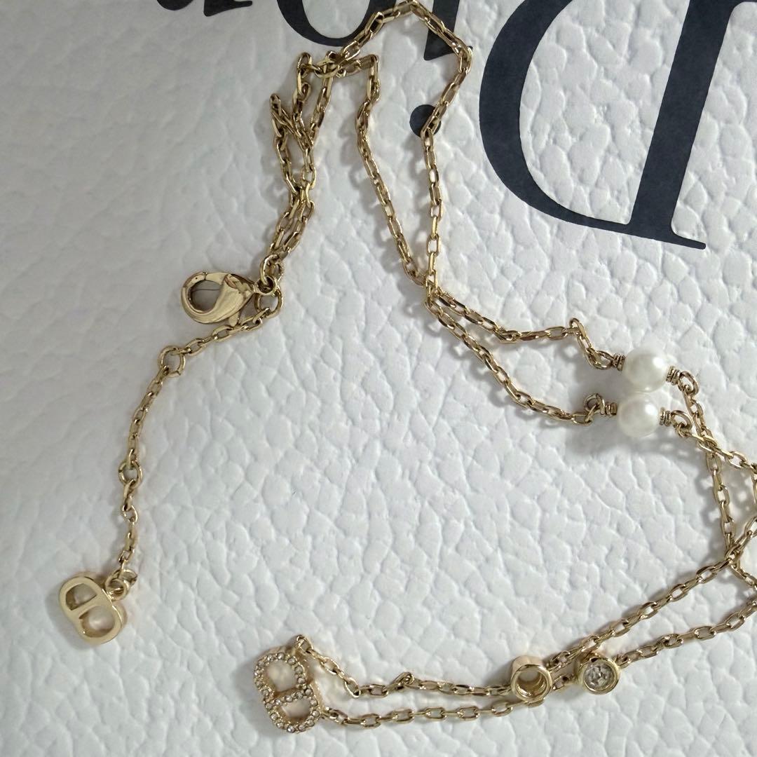 Christian Dior ネックレス ゴールド