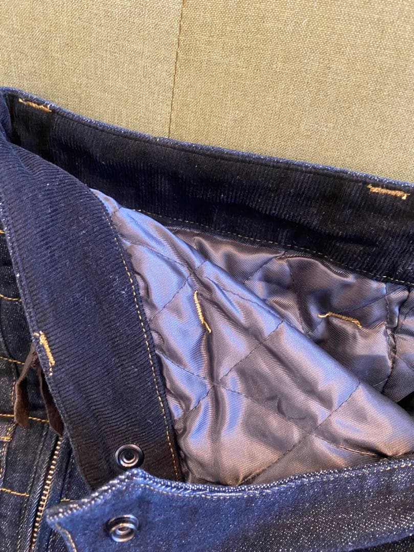 マックスフリッツ　ニーシンカバードウォームパンツ　MFP-2503 インディゴ