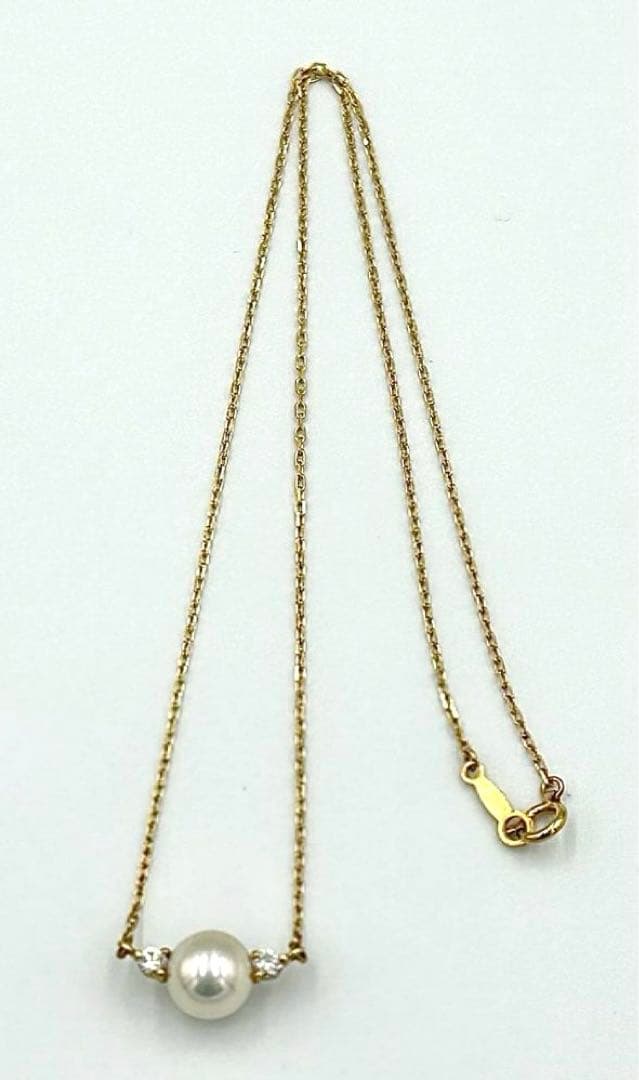 MIKIMOTO ミキモト K18 アコヤ真珠 パール ラウンド 一粒 ©218