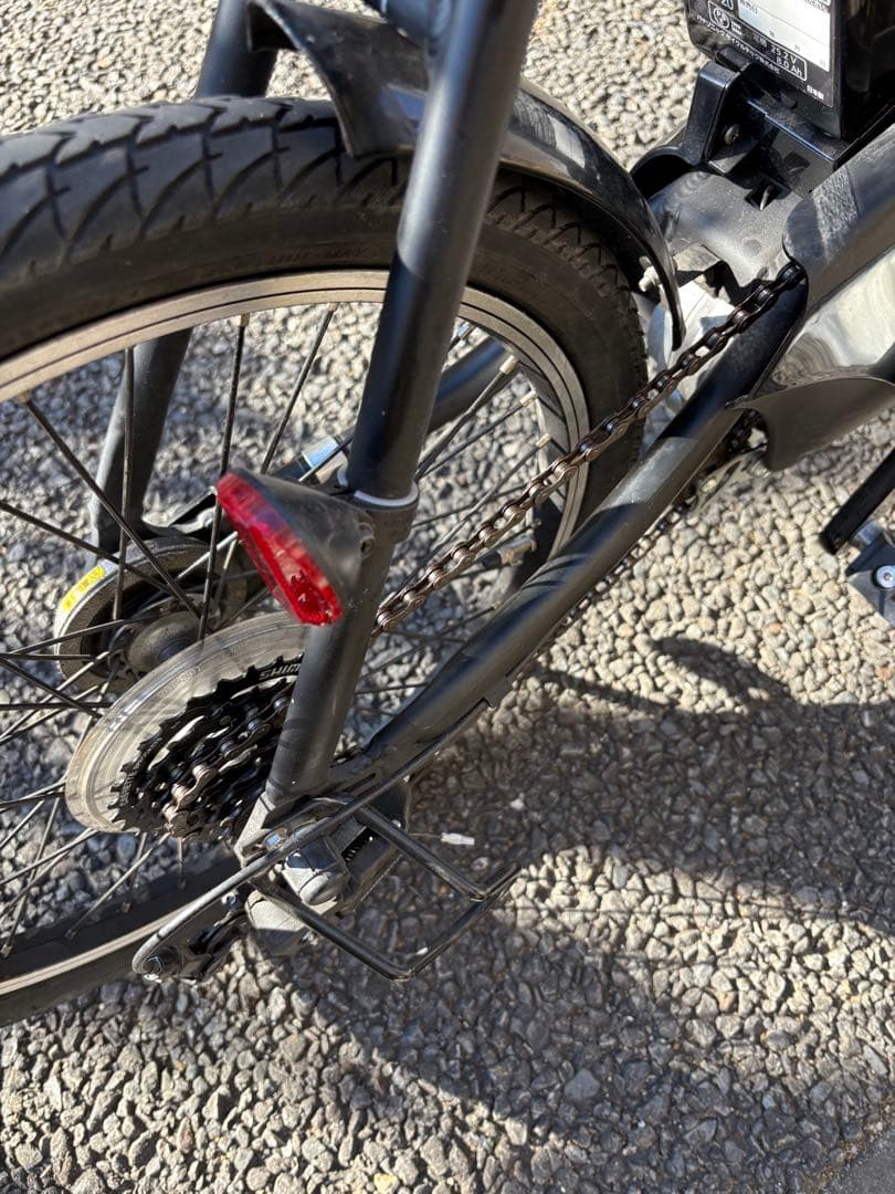 パナソニック電動自転車　オフタイム マットジェットブラック