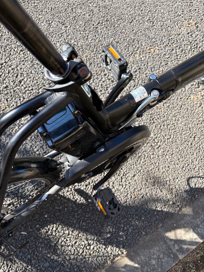 パナソニック電動自転車　オフタイム マットジェットブラック