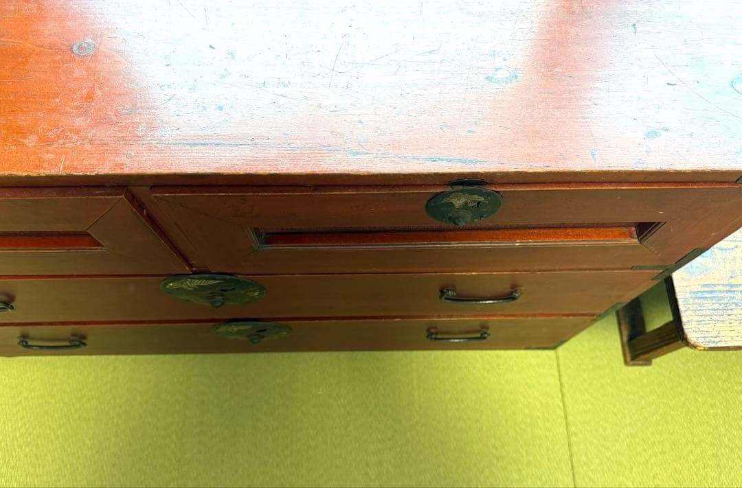 m*n様 アンティーク　スギ　高山箪笥　タンス　和タンス　ローチェスト　上段