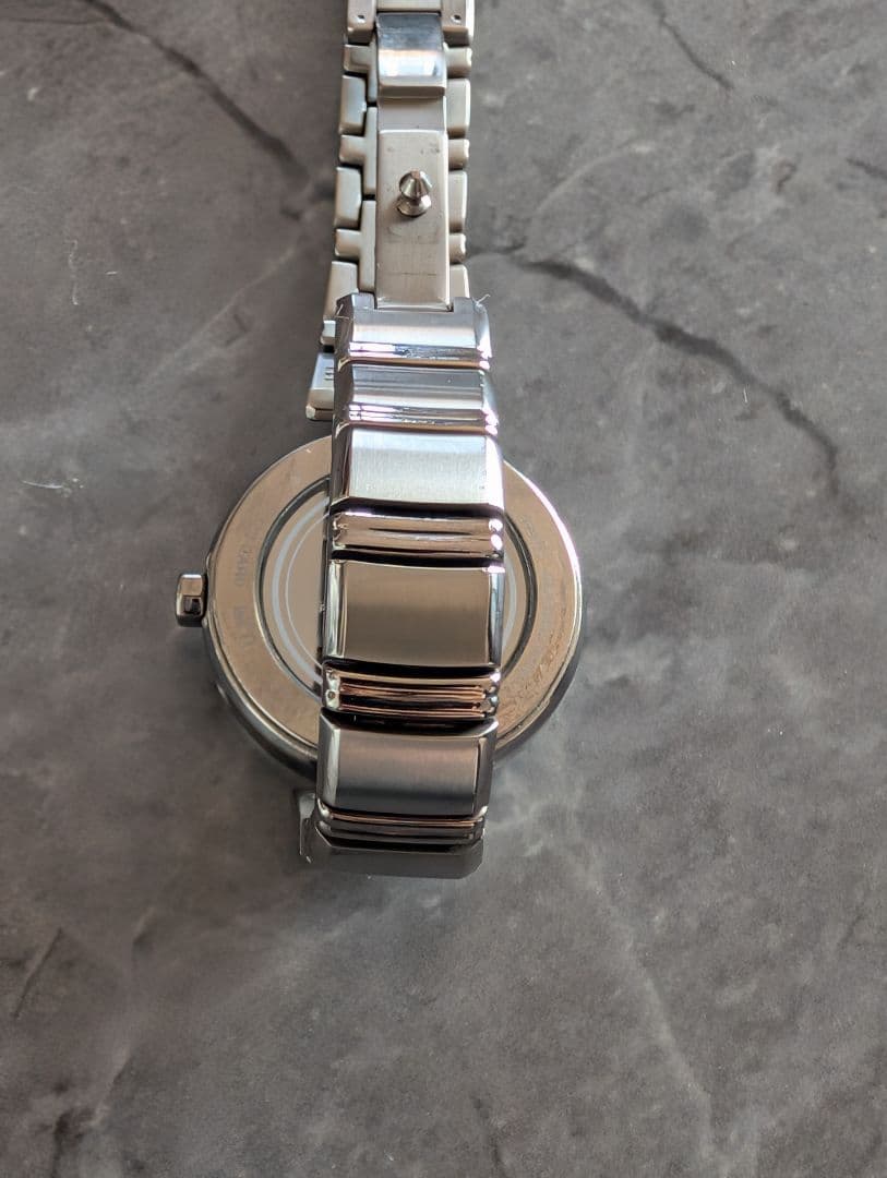 セイコー ルキアカリテ 電波ソーラー レディース 腕時計 11Pダイヤ チタン