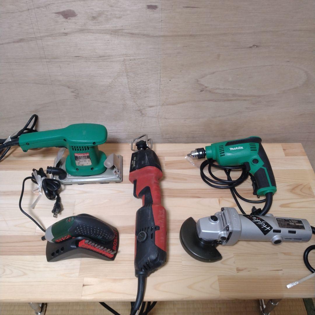 電動工具まとめ売り　グラインダー　サンダー　ドリル　レシプロソー
