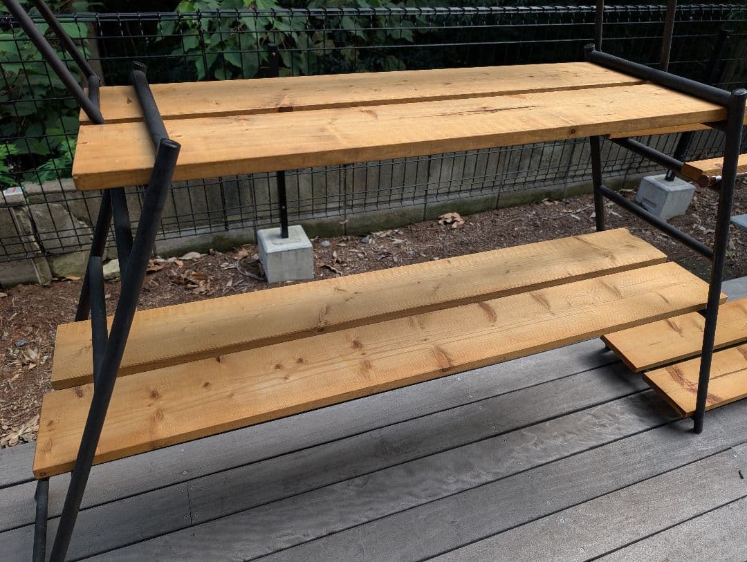 DOD テキーラキッチンレッグ、ランタンレッグ、棚板セット