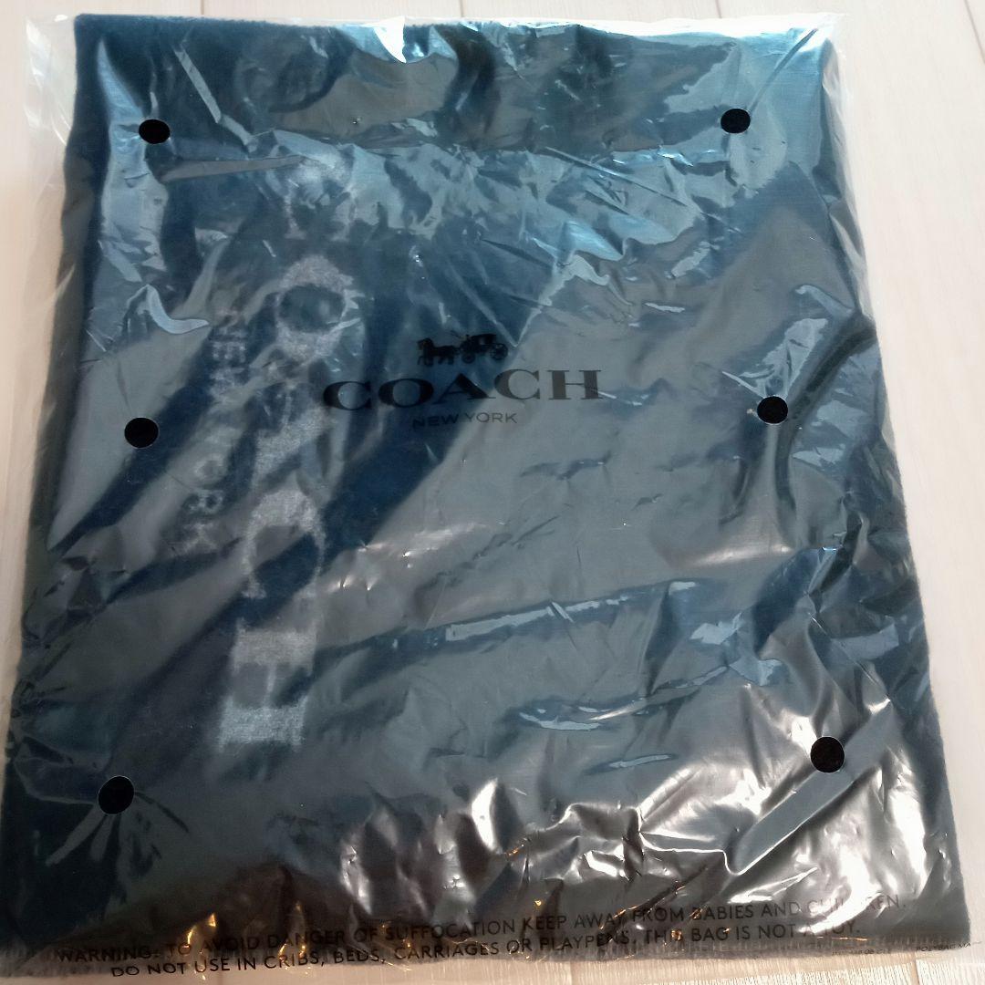 COACH　コーチ　メンズ　シグネチャー　カシミヤ混　スカーフ　マフラー