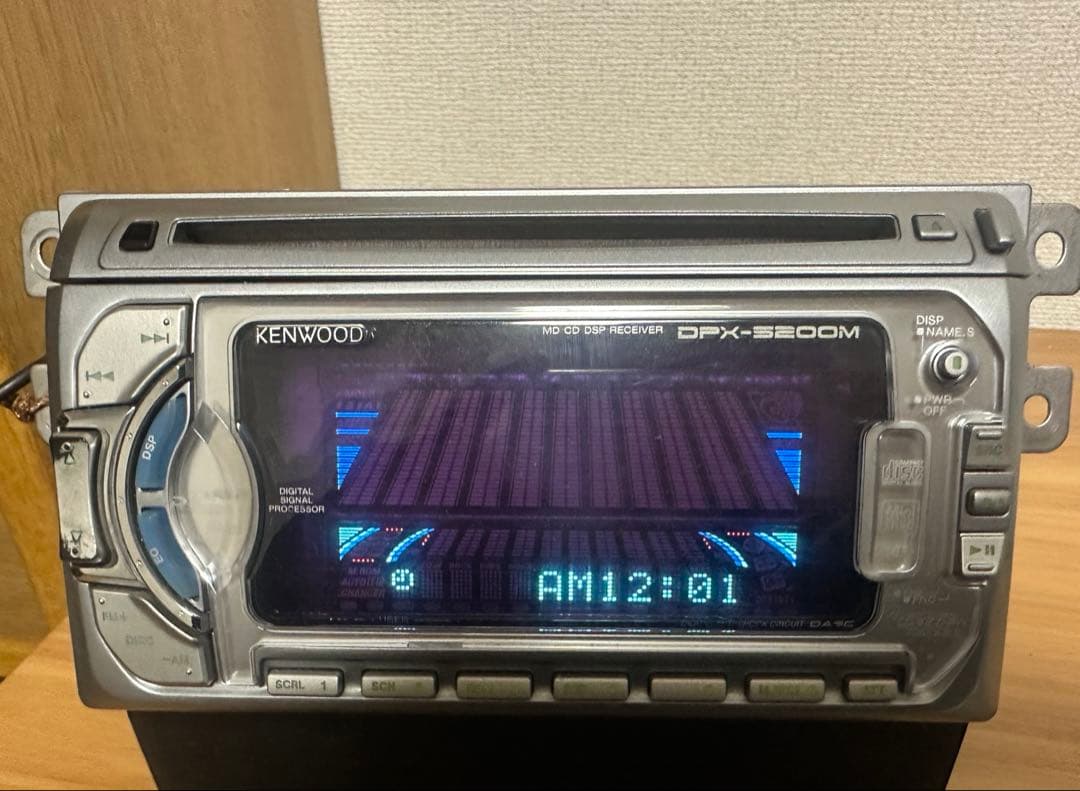 カーオーディオ KENWOOD DPX-5200M CD MD 2DIN