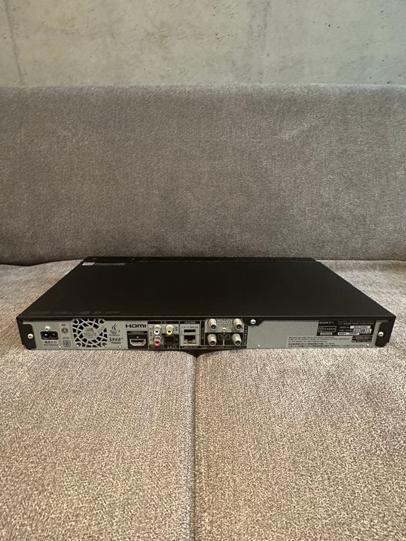 【極美品】2番組録画　ソニー　ブルーレイレコーダー　BDZ-EW520