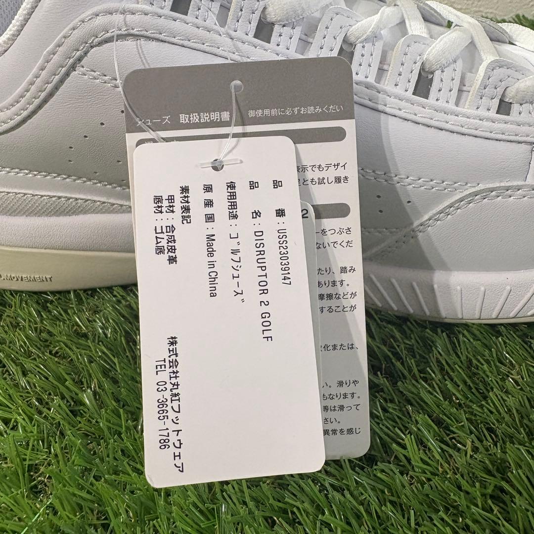 【FILA GOLF】新品　大人気DISRUPTOR 2GOLF ゴルフシューズ