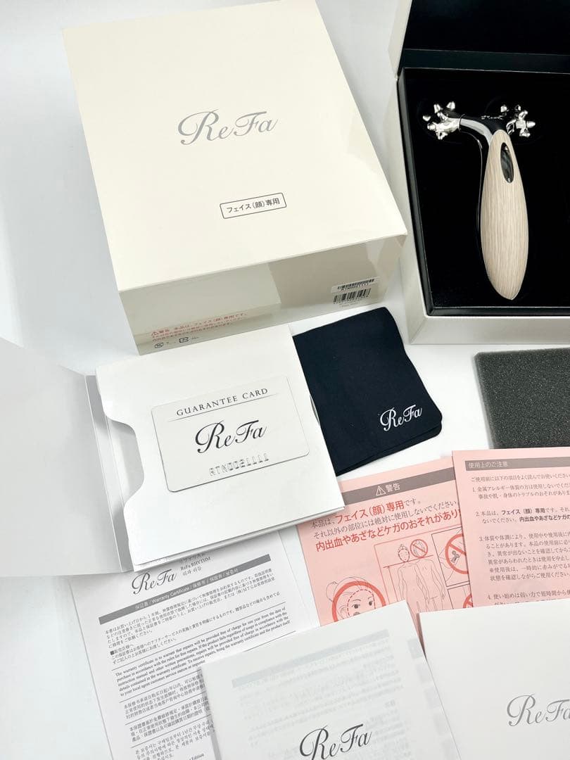 MTG ReFa RHYTHM リファリズム ベージュWood 木製 フェイス