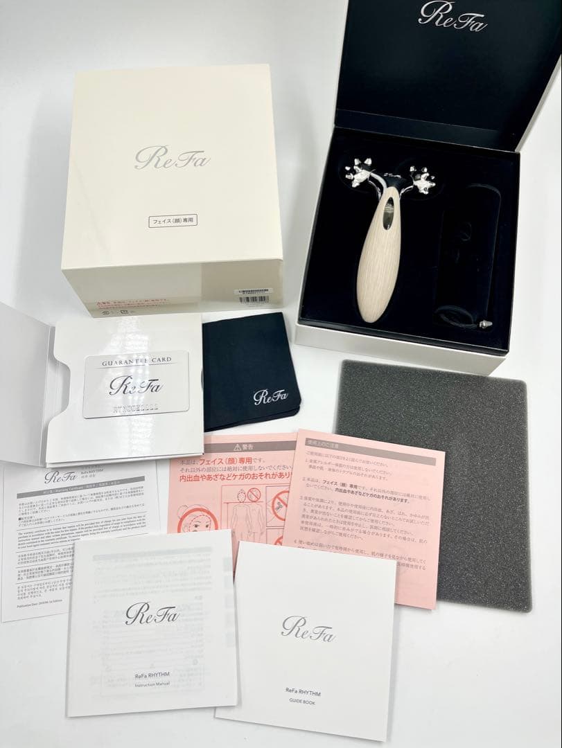 MTG ReFa RHYTHM リファリズム ベージュWood 木製 フェイス