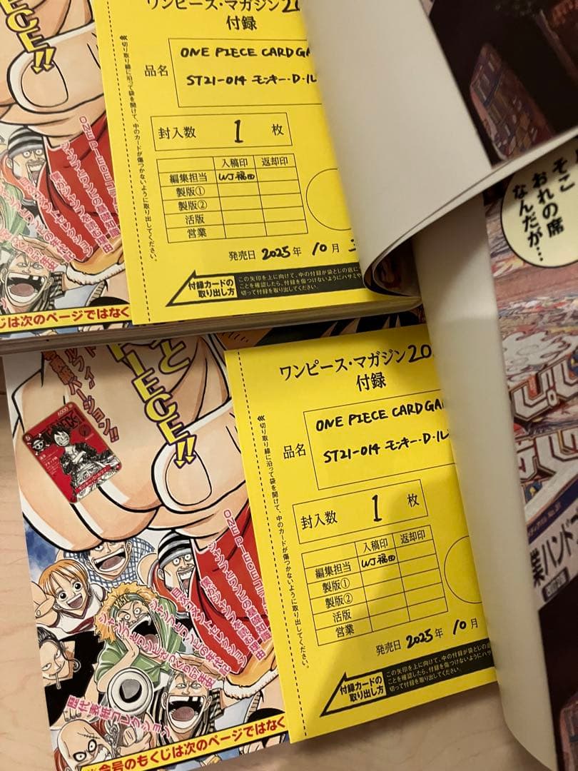 ワンピースマガジン　20　2冊セット