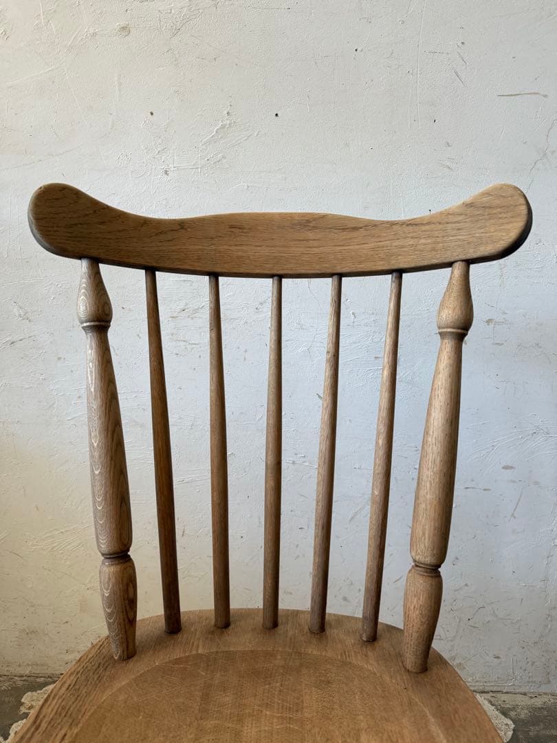 ビンテージ　ダイニングチェア　カフェチェア　剥離加工　no2