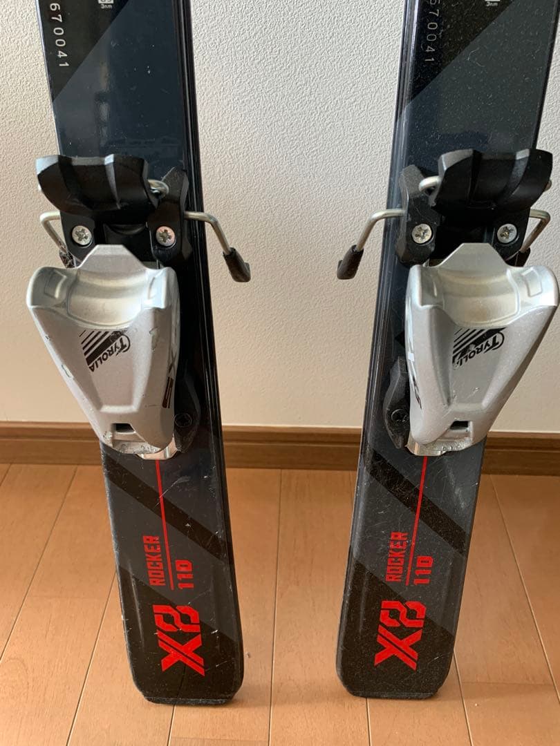 スキー4点セット　身長115cmから125cmのお子様用