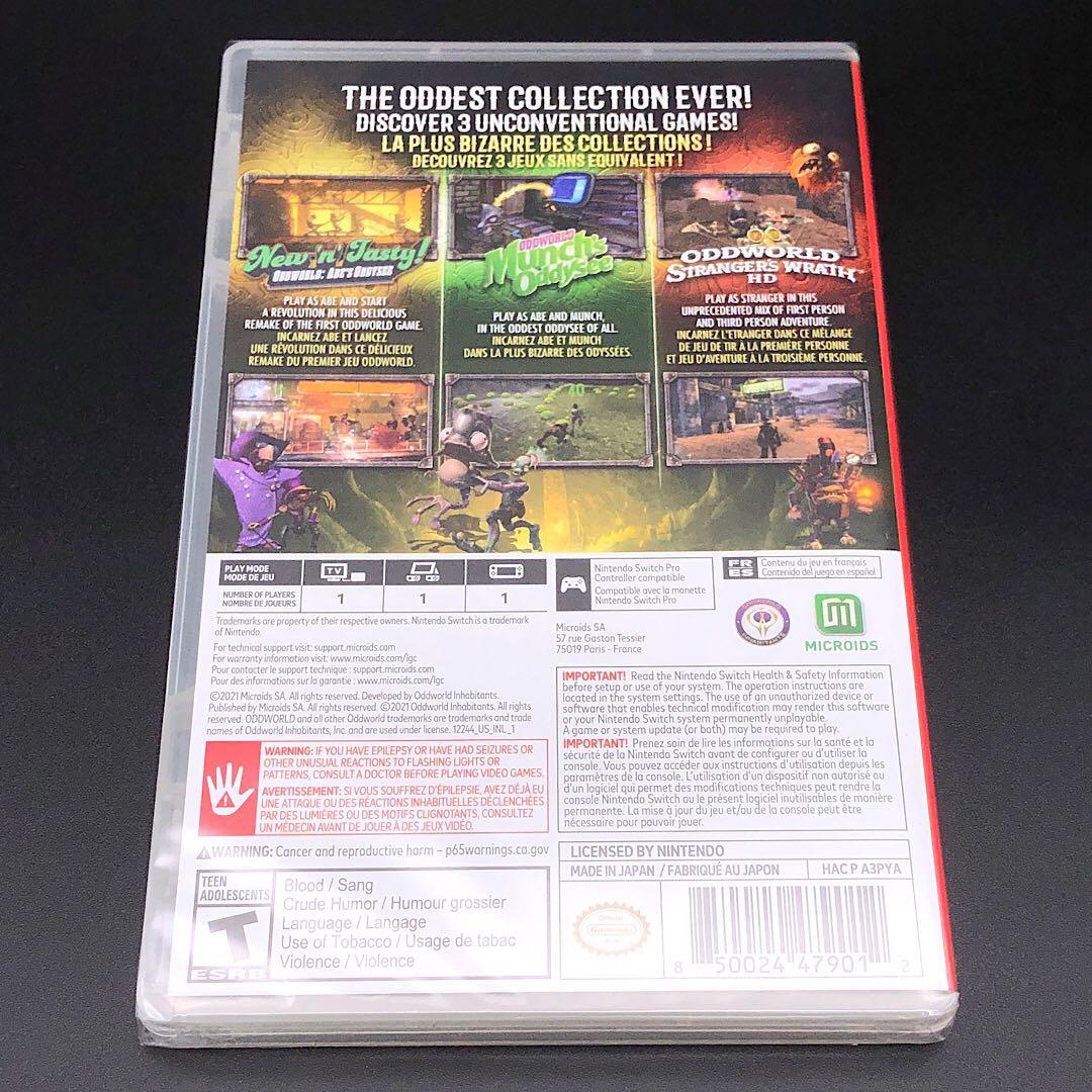 エイブ・ア・ゴーゴー Oddworld Collection switch