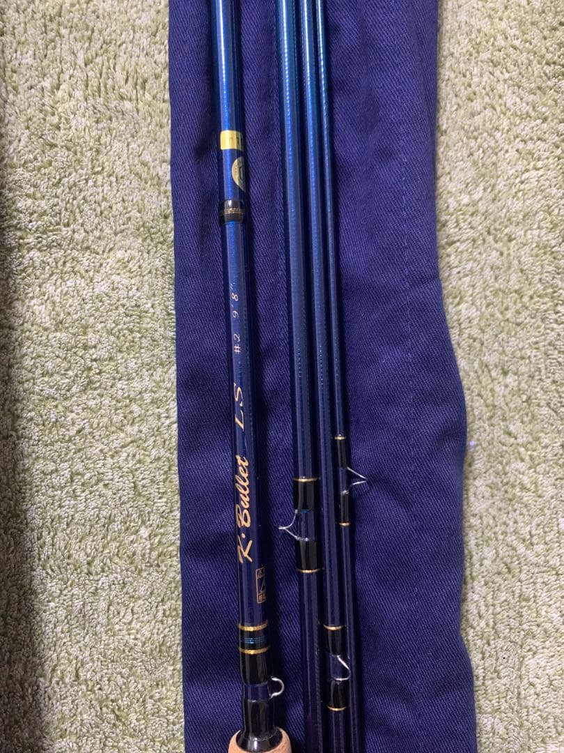 K.Bullet LS972 フライロッド 収納ケース付き