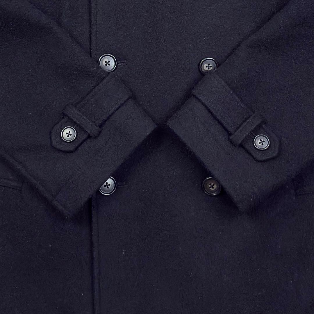 美品　ポールスミス　ウールメルトン　ピーコート　XL　ブラック