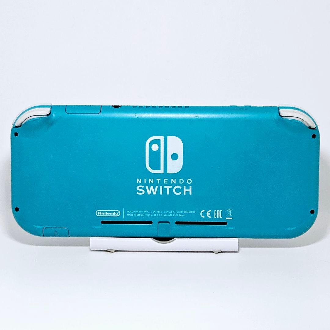 動作品【画面美品】Switch lite ターコイズ 本体 スイッチLite
