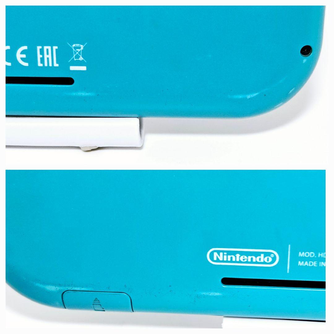 動作品【画面美品】Switch lite ターコイズ 本体 スイッチLite