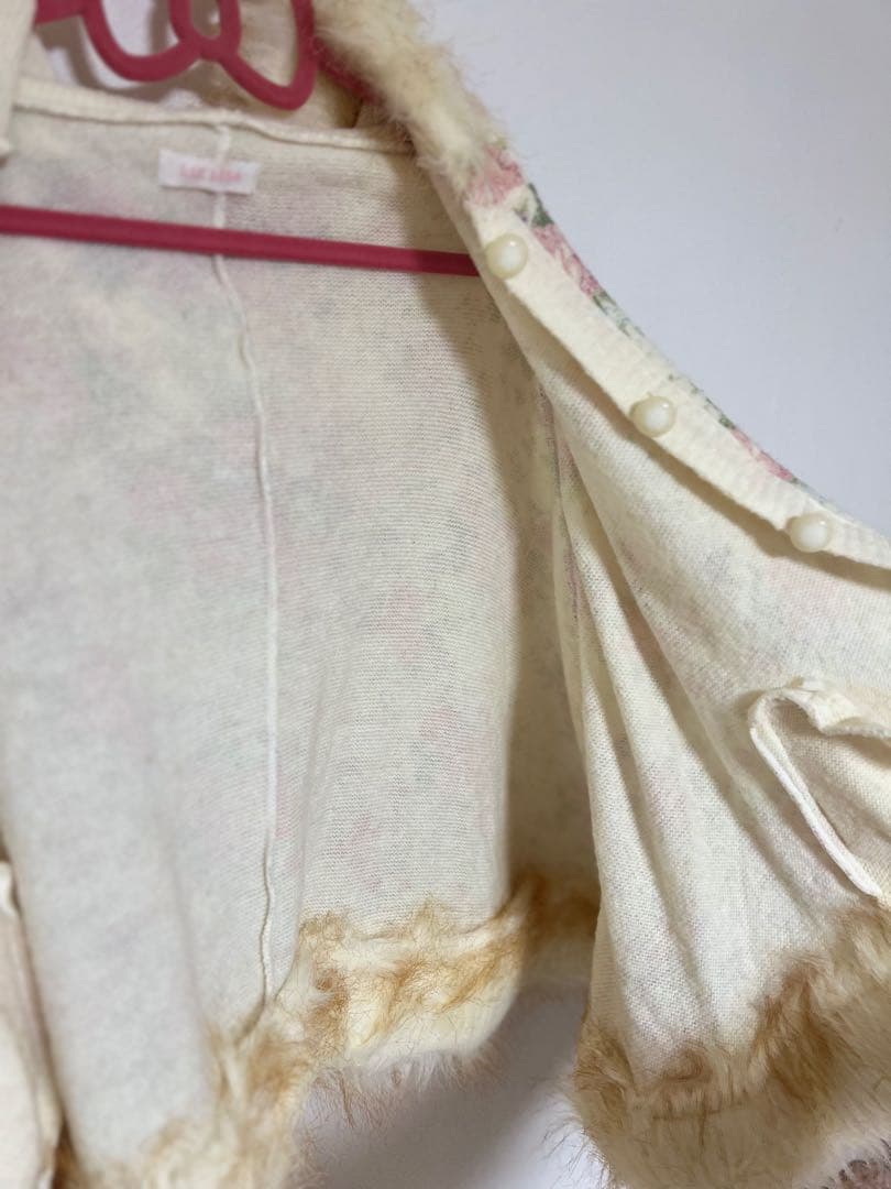 LIZLISA 花柄ポンチョ 当時物 平成 y2k