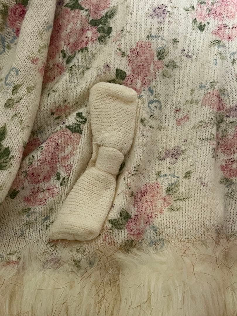 LIZLISA 花柄ポンチョ 当時物 平成 y2k