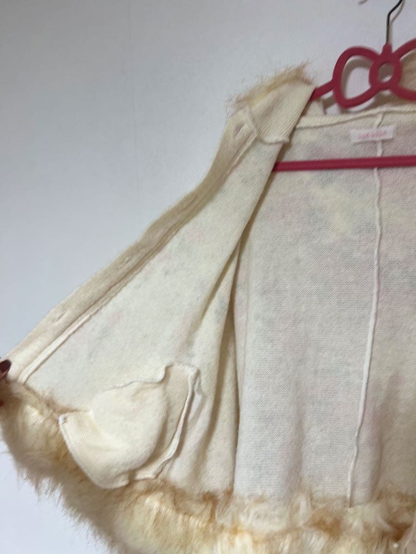 LIZLISA 花柄ポンチョ 当時物 平成 y2k