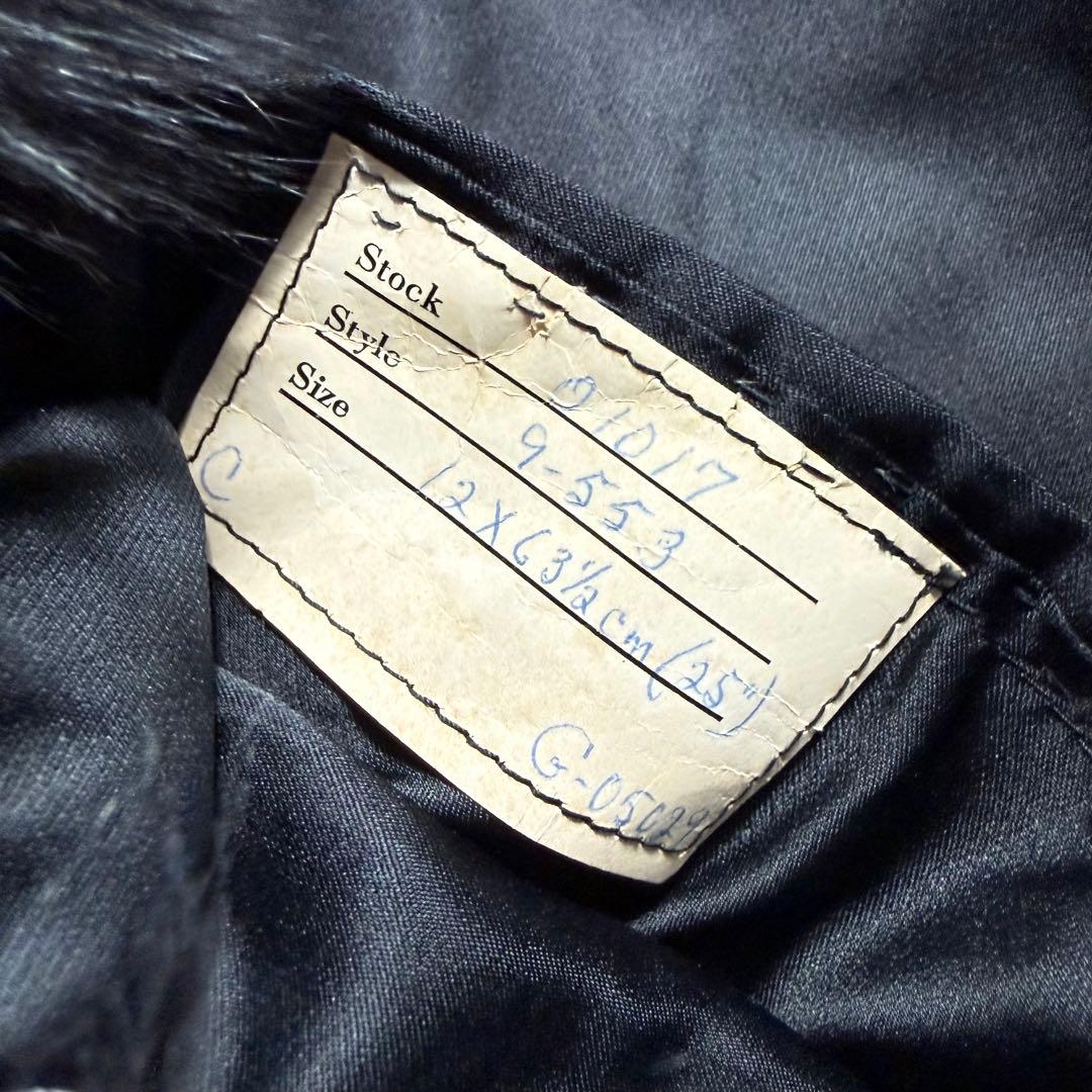 美品✨ ブラックフォックス ショートコート ボリューム満点 毛並み上質 サイズL