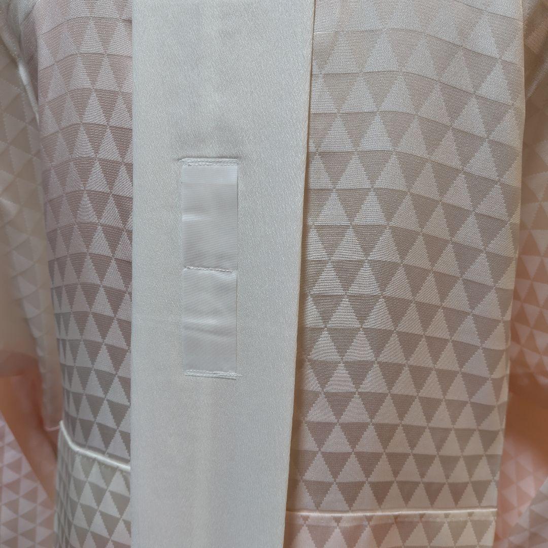 正絹長襦袢　ふるるん　洗える長襦袢　半衿付　鱗　衣紋抜　居敷当　冠婚葬祭　表示付