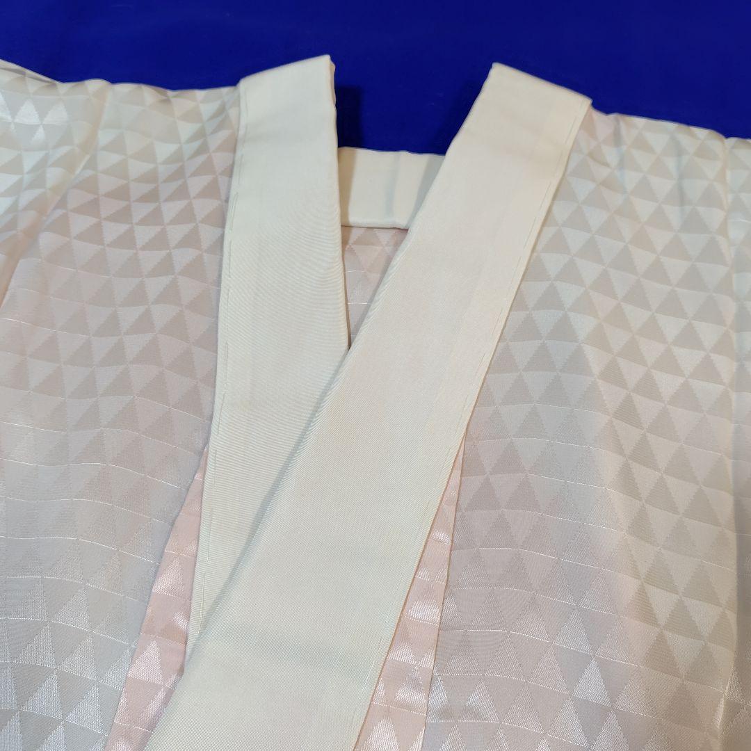 正絹長襦袢　ふるるん　洗える長襦袢　半衿付　鱗　衣紋抜　居敷当　冠婚葬祭　表示付