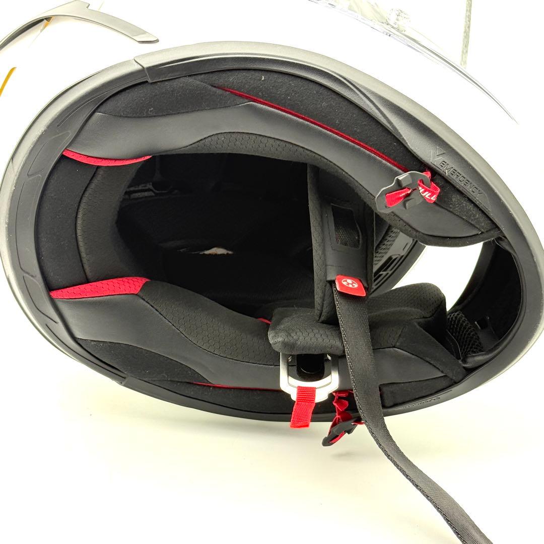 OGK Kabuto F-17 フルフェイスヘルメット M白 2023年製 美品