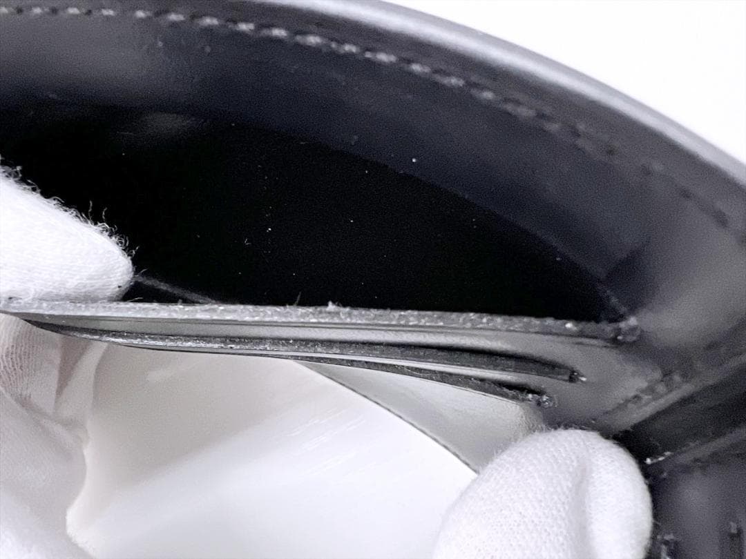 美品　ベルルッティ　アッサオ　スクリットレザー　ビルクリップ　マネークリップ