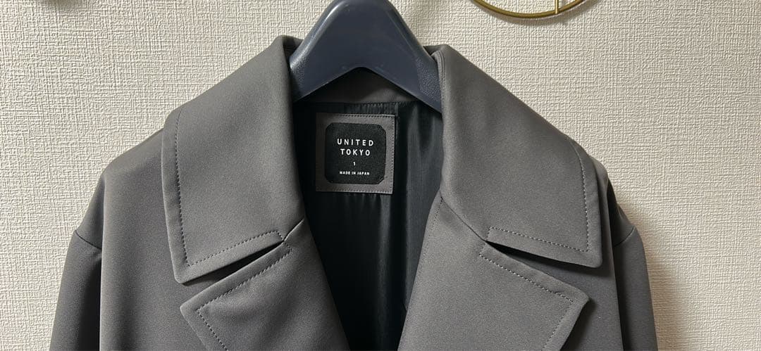 UNITED TOKYO タイロッケンコート グレー サイズ1
