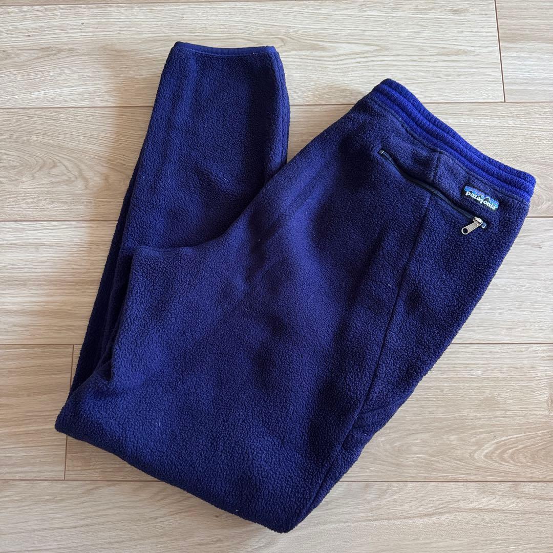 patagonia フリースパンツ ネイビー L