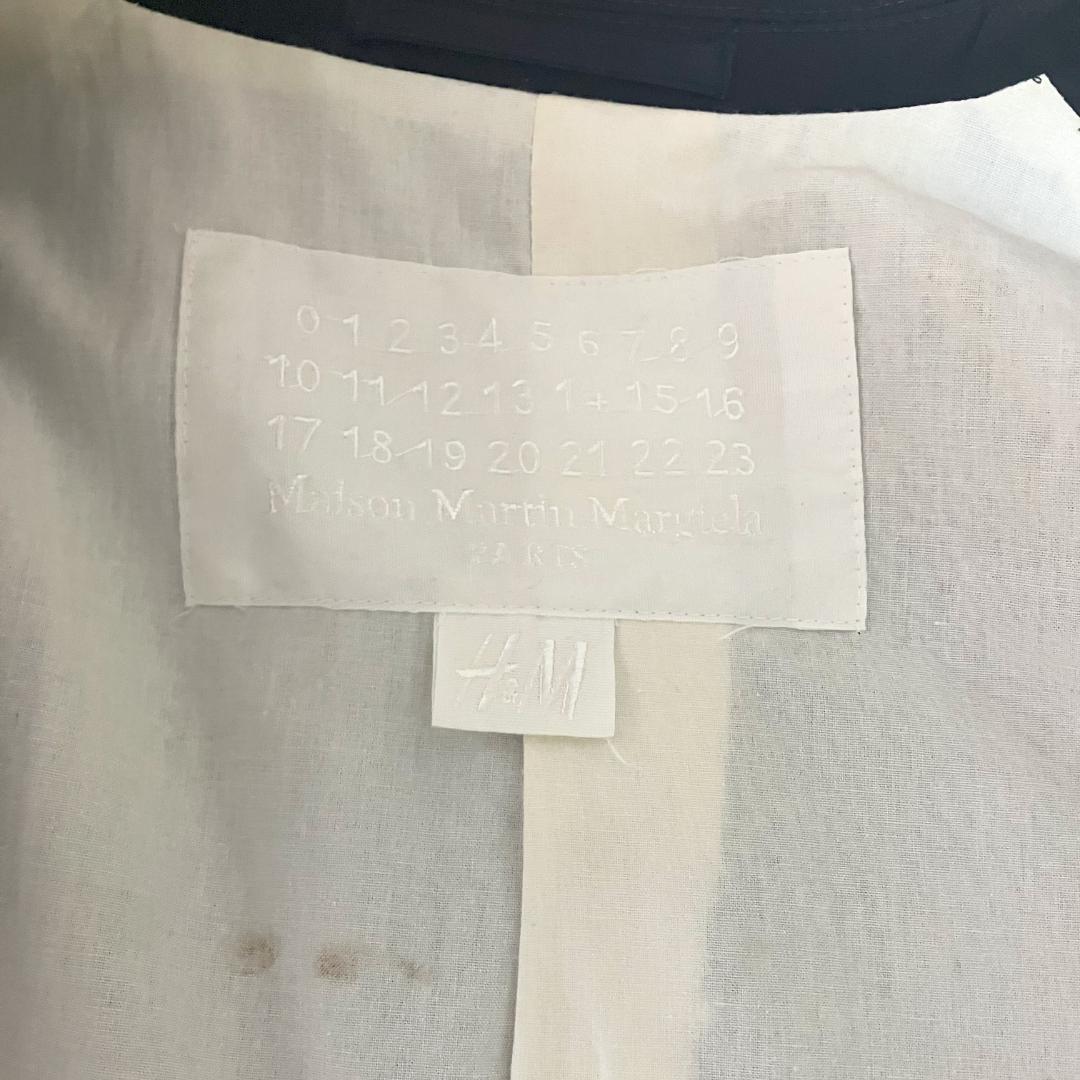 【 × Maison Margiela】コラボスーツ（ネイビー／EU50）