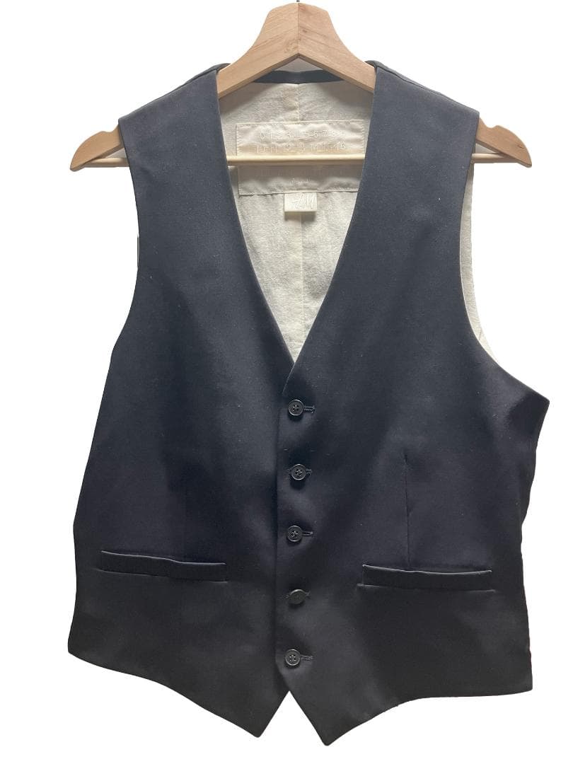 【 × Maison Margiela】コラボスーツ（ネイビー／EU50）