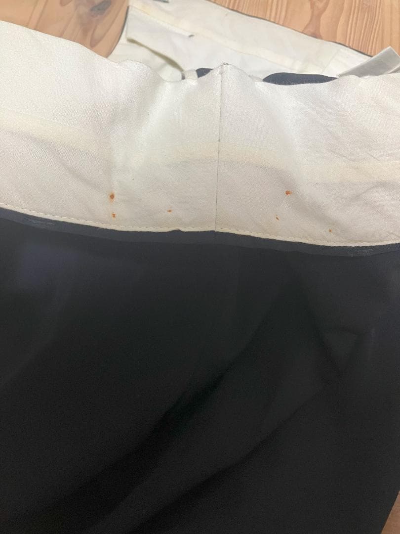 【 × Maison Margiela】コラボスーツ（ネイビー／EU50）