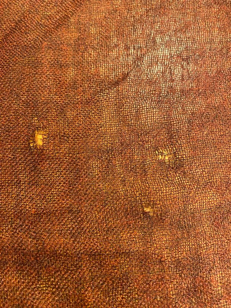 ファリエロサロティ　カシミヤ&シルク　大判ストール　イタリーメイド　ワインレッド