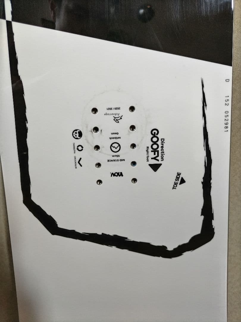 NOVEMBER D4 152cm '20-'21スノーボード グラトリ ジブ