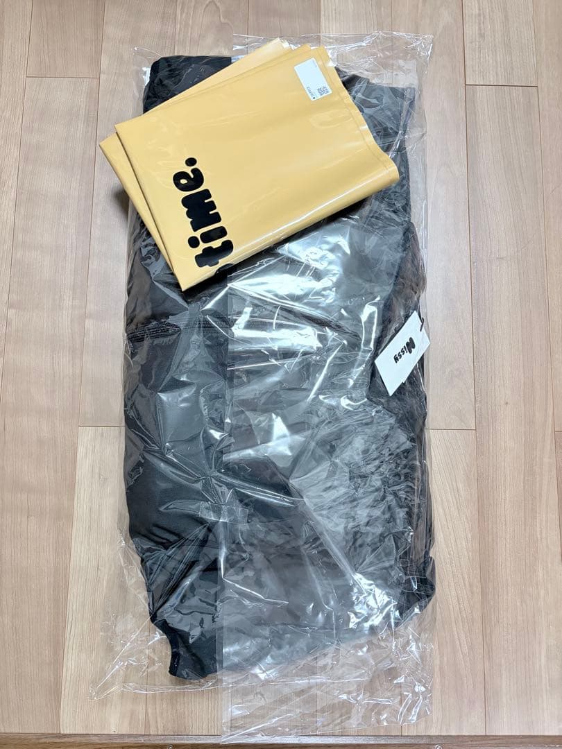 Naptime Nissy中綿リバーシブルベストBLACK×総柄BLACK M