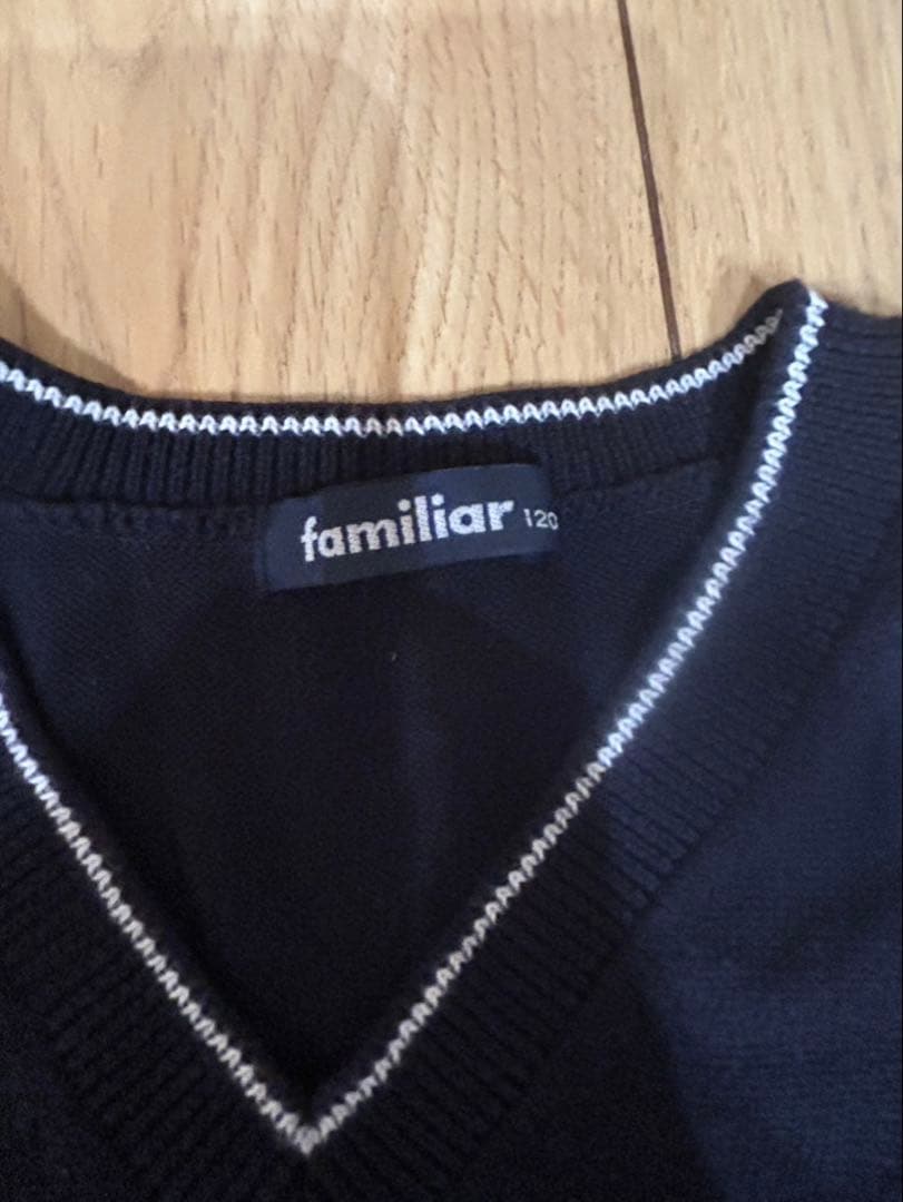 ファミリアお受験3点セット　男の子120センチ